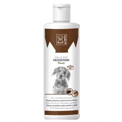brsp 10114599 M-PETS DOGS FLEA & TICK PROTECTION POWDER 200GR