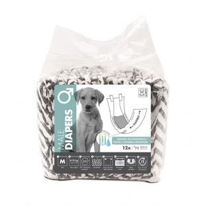 brsp 10116299 M-PETS DIAPERS ERKEK KÖPEKLER İÇİN KÜLOT BEZ (M) 12'Li