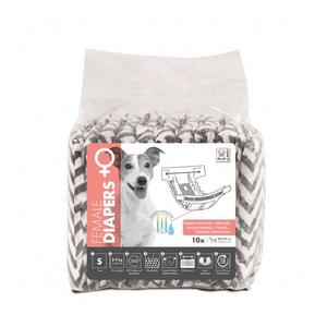 brsp 10116699 M-PETS DIAPERS DİŞİ KÖPEKLER İÇİN KÜLOT BEZ (S) 10LU