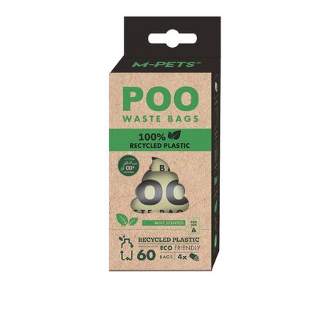 Poo 100% Recycled Dışkı Poşeti Nane Kokulu 4x15 Yaprak 10171199