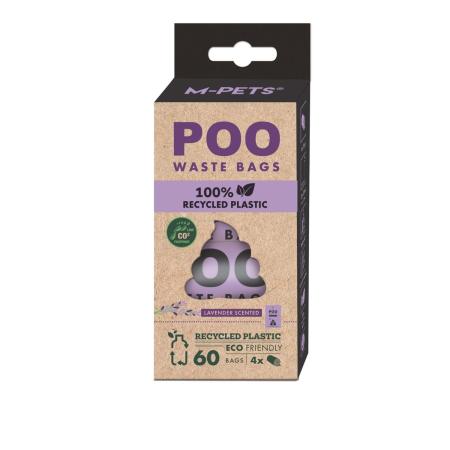 Poo 100% Recycled Dışkı Poşeti Lavanta Kokulu 4x15 Yaprak 10171399