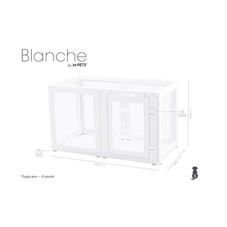 Blanche Oyun Çiti 6 Panel (S) White BRSP-10442701