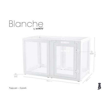 Blanche Oyun Çiti 6 Panel (L) White BRSP-10442901