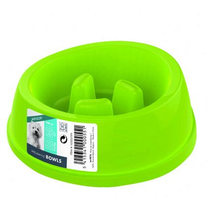 10502199 M-PETS MELAMİN YAVAŞ YEME MAMA KABI 450ML brsp