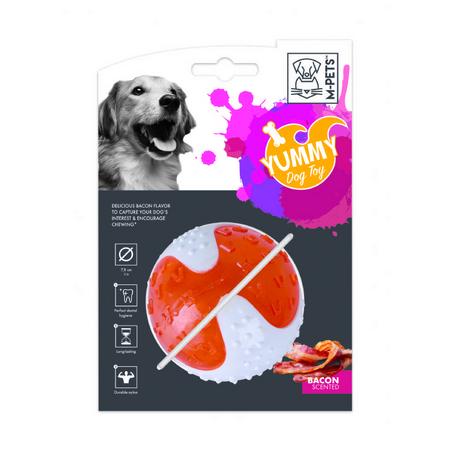 10635599 M-PETS YUMMY BALL ET AROMALI KAUÇUK KÖPEK OYUNCAĞI brsp