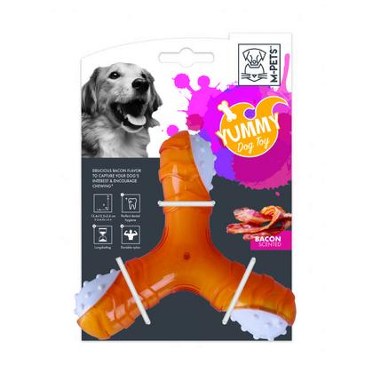 10635699 M-PETS YUMMY PROPELLER ET AROMALI KAUÇUK KÖPEK OYUNCAĞI brsp