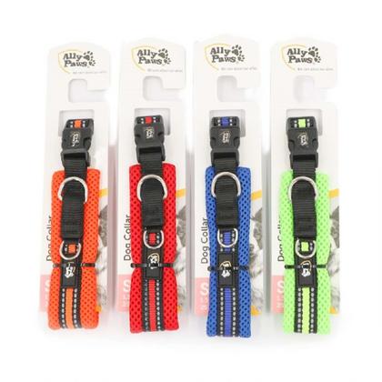 10742 ALLY PAWS DOG COLLAR SMALL 1,5CMX25-40CM brsp