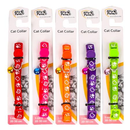 brsp 10782 ALLY PAWS CAT COLLAR WİTH BELL 1CMX20-30CM
