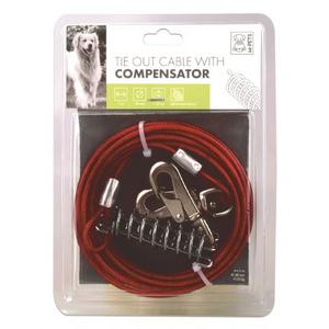 brsp 10801405 M-PETS COMPENSATOR BAHÇE BAĞLAMA HALATI 5MT/RED 