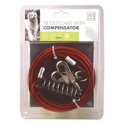 brsp 10801405 M-PETS COMPENSATOR BAHÇE BAĞLAMA HALATI 5MT/RED 