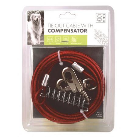 brsp 10801405 M-PETS COMPENSATOR BAHÇE BAĞLAMA HALATI 5MT/RED 