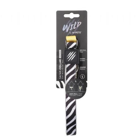 10837299 M-PETS WILD SAFARI COLLAR (L) brsp