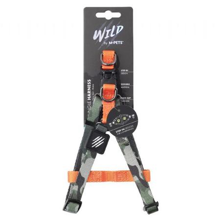 10838799 M-PETS WILD JUNGLE HARNESS (XS) brsp