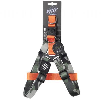 10839099 M-PETS WILD JUNGLE HARNESS (L) brsp