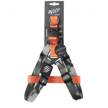 10839099 M-PETS WILD JUNGLE HARNESS (L) brsp