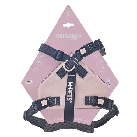 Origami Reflektörlü Sırt Tasması Pembe (L) Brsp-10852099 