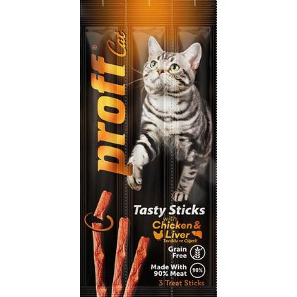 Proff Cat Sticks Tavuk Ciğer 3X5gr  lora