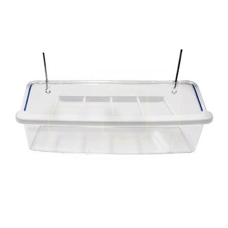 olc 15CM IZGARALI YEMLİK ŞEFFAF