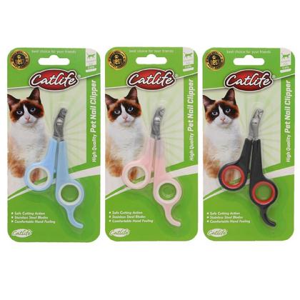 brsp 201014-CATLİFE KEDİLER İÇİN TIRNAK MAKASI 12X6CM MİX