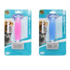 brsp 201023-CAT/DOGLİFE KEDİ ve KÖPEKLER İÇİN TELLİ FIRÇA +TARAK