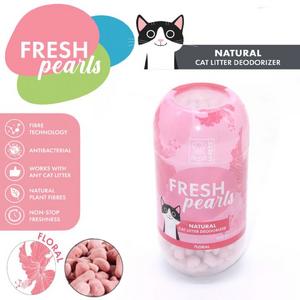 brsp 20116607 M-PETS FRESH PEARLS KEDİ KUMU DEODORANT ÇİÇEK KOKULU 450ML