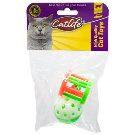 brsp 202371-CATLİFE 2'li paket Zilli kedi oyuncağı (444) 