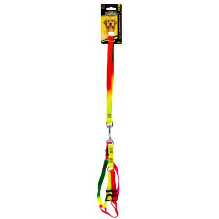 brsp 202495-DOGLİFE GÖKKUŞAĞI GÖĞÜS TASMASI+GEZDİRME 1.5CM