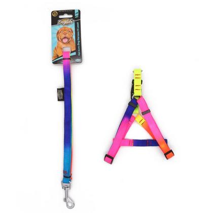 brsp 202496-DOGLİFE GÖKKUŞAĞI GÖĞÜS TASMASI+GEZDİRME 2CM