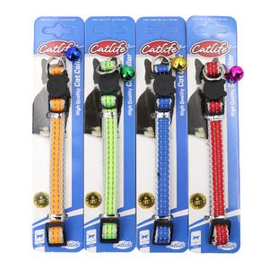 brsp 203501-CATLİFE Kediler için zilli boyun tasması MİX Color