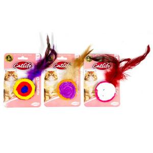 Catlife Kediler İçin Tüylü Gökkuşağı Oyuncak BRSP-203550