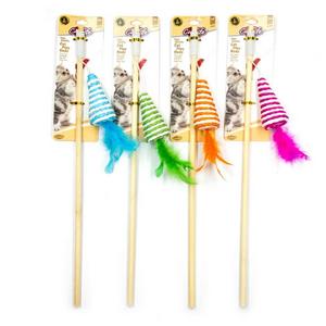 Catlife Kediler İçin Oyuncak Olta Zilli Tüylü BRSP-203572