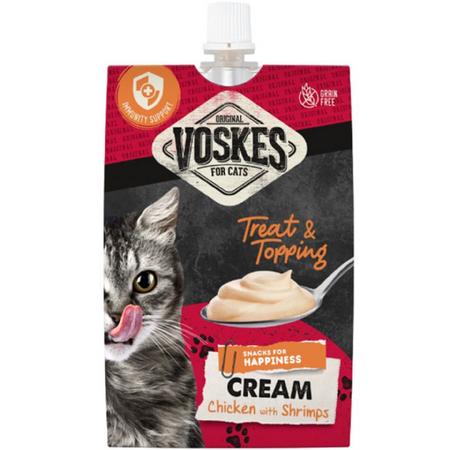 20368-VOSKES TAVUK ve KARİDESLİ CREAM KEDİ ÖDÜLÜ 90GR brsp