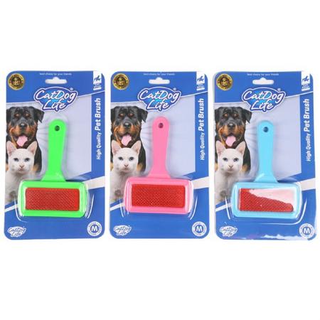 brsp 203723-CAT/DOGLİFE KEDİ ve KÖPEKLER İÇİN TELLİ FIRÇA (M)