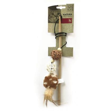 M-Pets Natura 3-Balls Kedi Oyuncağı Olta Brsp-20601599