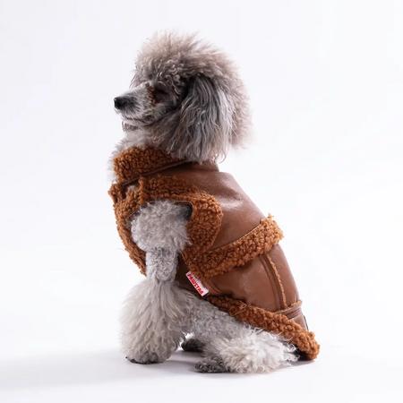 24100 Kahverengi Churchill Yelek 2XL Beden