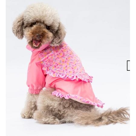 24513 Pembe Victoria Yağmurluk L beden
