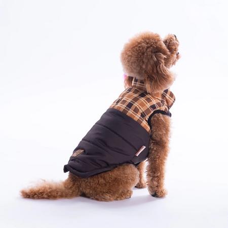 25103 Kahverengi Elgin Paws Yelek 2XL beden