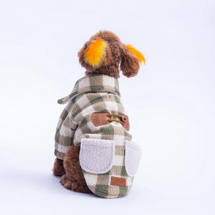 25206-Yeşil Chicago Ceket L