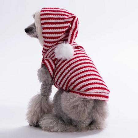 25732-CandyCane Yelek Sweat L Beden KPAW