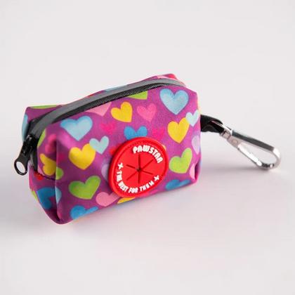 26006 Hearts Köpek Poşeti Çantası