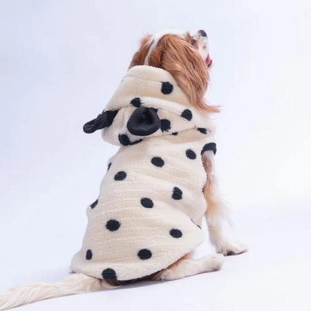 26102 Beyaz Tahoe Plush Yelek L Beden KPAW