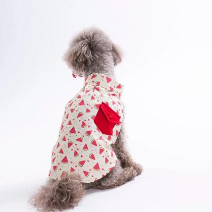 26407 Berry Crush Desenli Gömlek M Beden YPAW