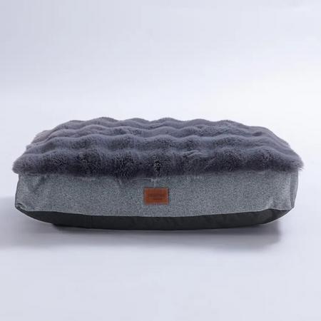 26673-Antrasit Bubble Mat Köpek Yatağı