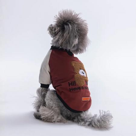 26714-Kahverengi Baby Teddy Sweat 2XL Beden YPAW