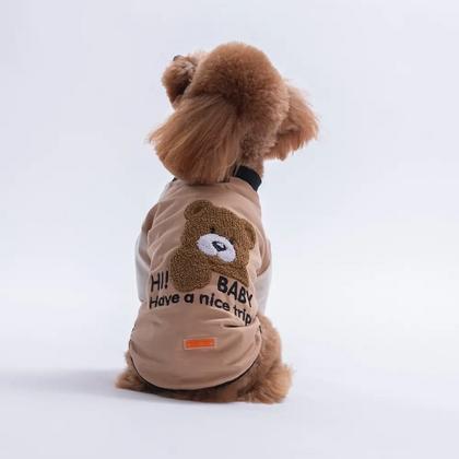 26716-Bej Baby Teddy Sweat L Beden YPAW