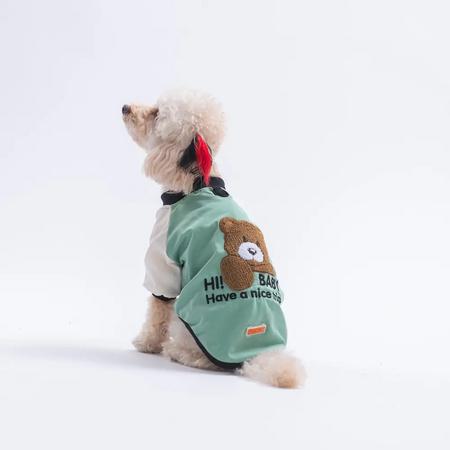 26717-Yeşil Baby Teddy Sweat L Beden YPAW 