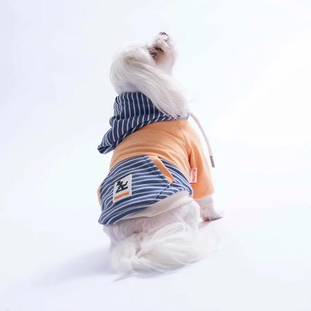 26725 Somon Sera Stripe Hoodie L Beden KPAW