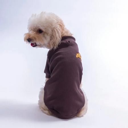 26748 Kahverengi Croissant Vienna Rib Sweat XL Beden KPAW