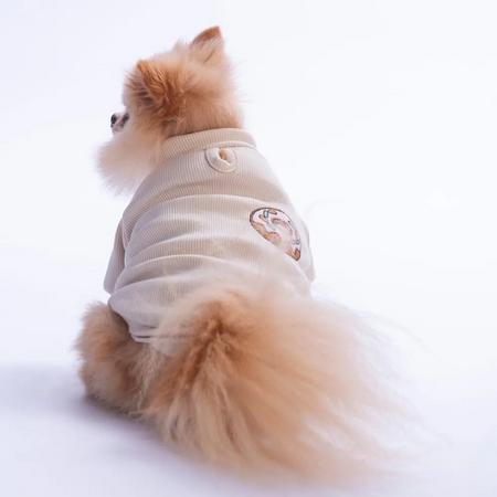 26749 Ekru Donut Vienna Rib Sweat L Beden KPAW