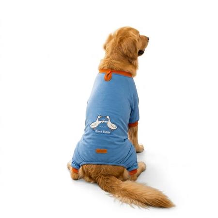 26951 Mavi Ducks Büyük Irk Pijama Tulum 5XL Beden YPAW